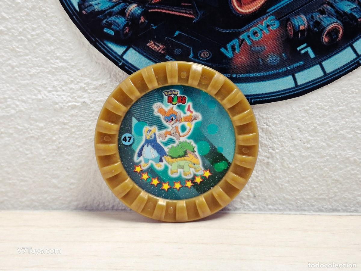 Juegos antiguos: Tazo 47 Pok&eacute;mon Roks Nintendo