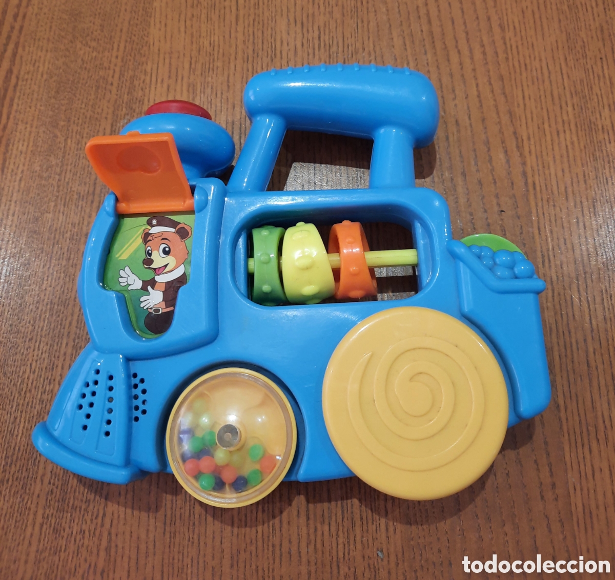 Juegos antiguos: Tren interactivo de juguete