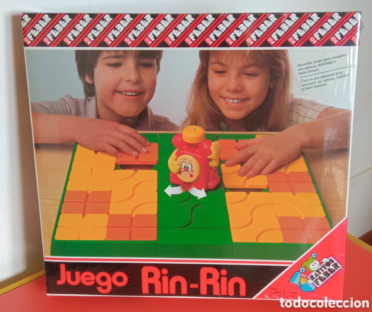 Juegos antiguos: JUEGO RIN-RIN RATITOS FEBER 80'S.CAJA SIN ABRIR.