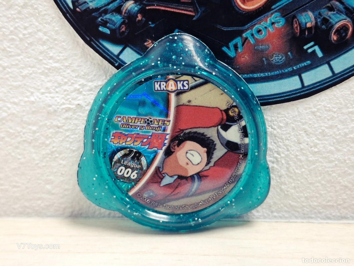 Juegos antiguos: Tazo 006 Campeones Oliver y Benji Kraks Panini 2006