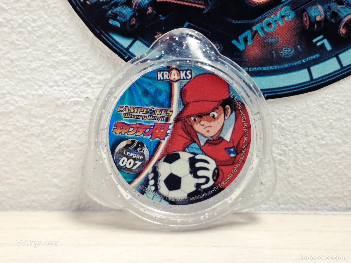 Juegos antiguos: Tazo 007 Campeones Oliver y Benji Kraks Panini 2006