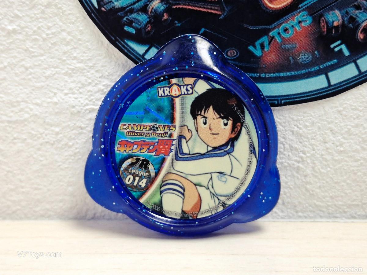 Juegos antiguos: Tazo 014 Campeones Oliver y Benji Kraks Panini 2006