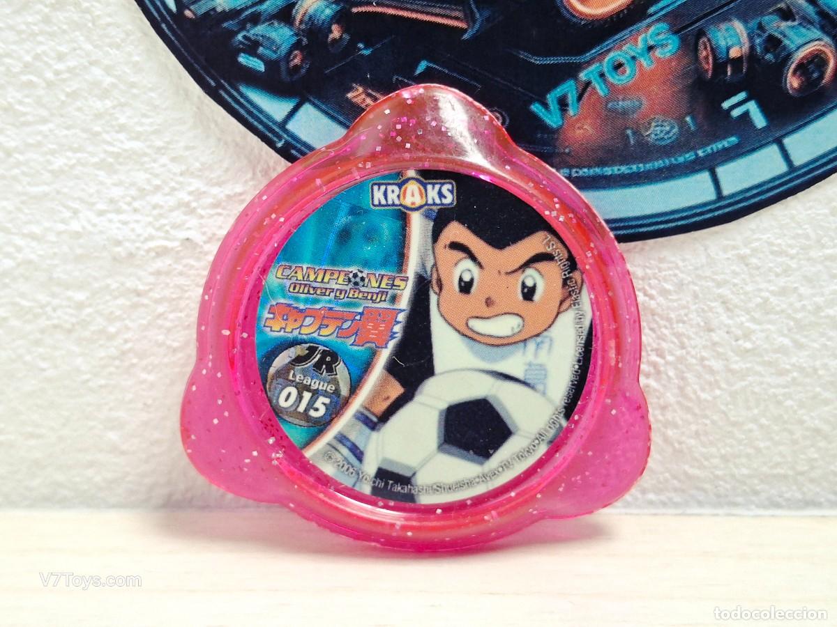 Juegos antiguos: Tazo 015 Campeones Oliver y Benji Kraks Panini 2006