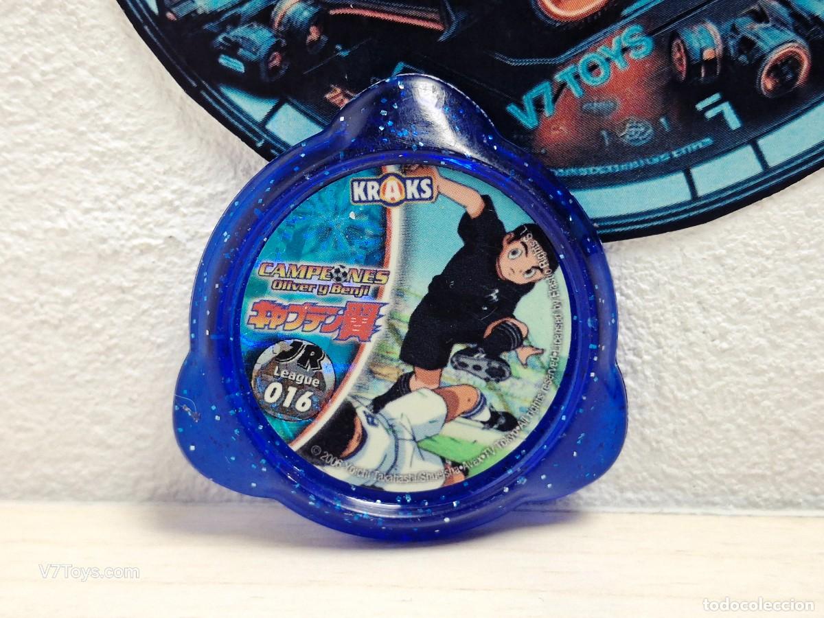 Juegos antiguos: Tazo 016 Campeones Oliver y Benji Kraks Panini 2006