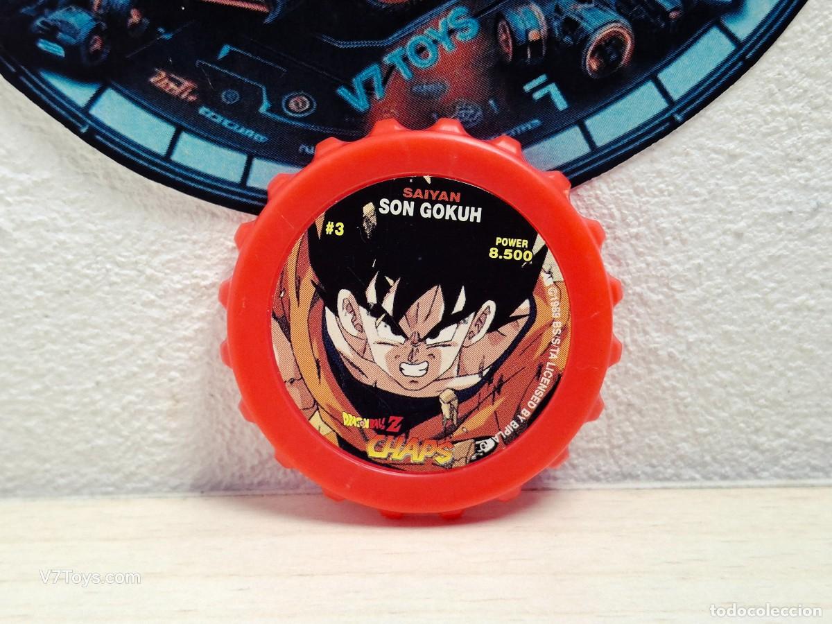 Juegos antiguos: Tazo Son Goku N&ordm; 3 Dragon Ball Z Chaps