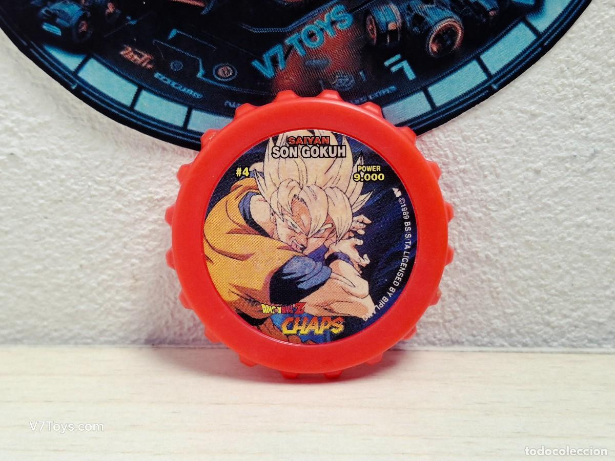 Juegos antiguos: Tazo Goku SSJ N&ordm; 4 Dragon Ball Z Chaps