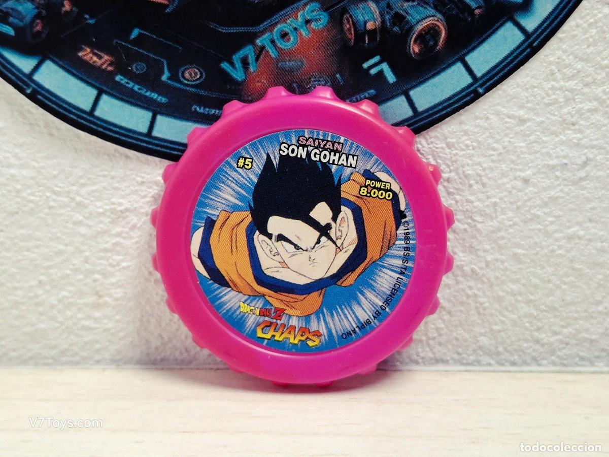 Juegos antiguos: Tazo Son Gohan N&ordm; 5 Dragon Ball Z Chaps