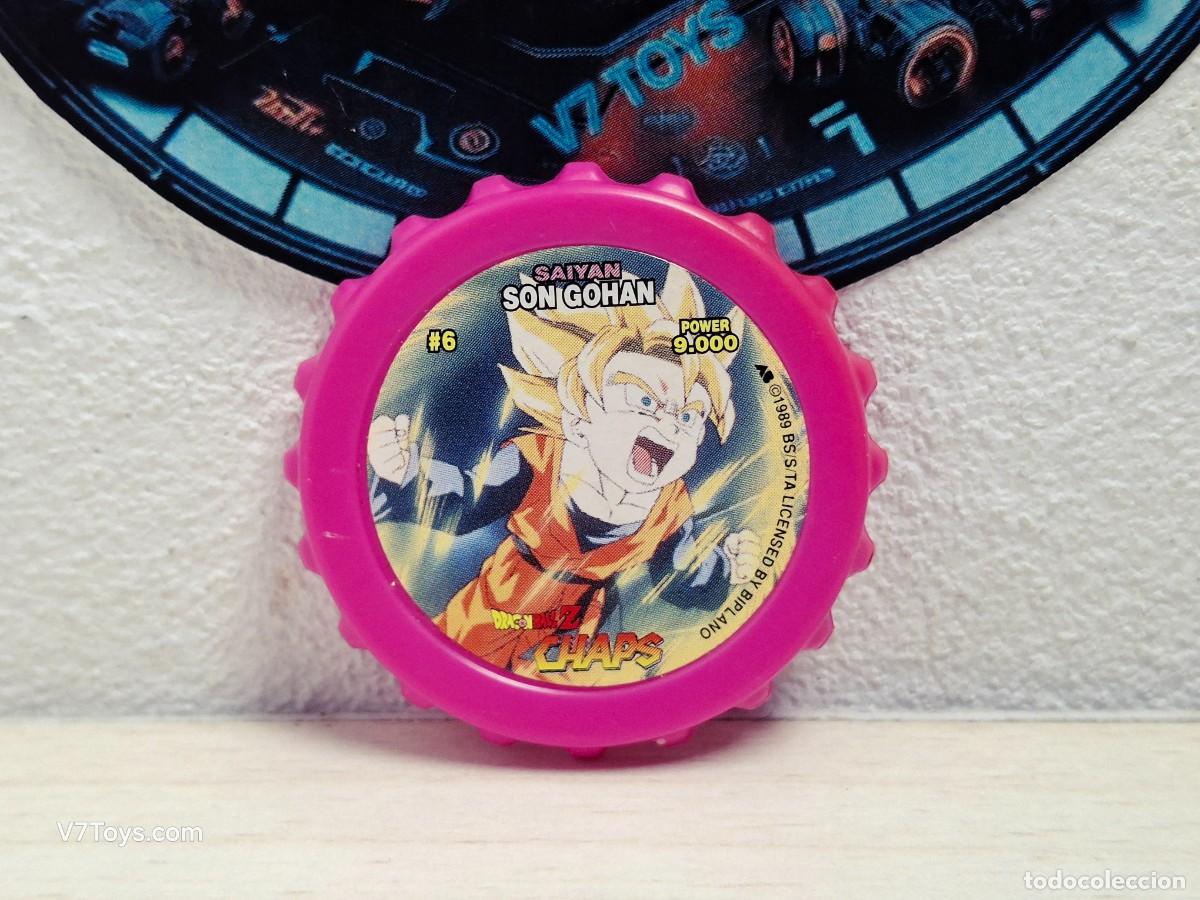Juegos antiguos: Tazo Gohan SSJ N&ordm; 6 Dragon Ball Z Chaps