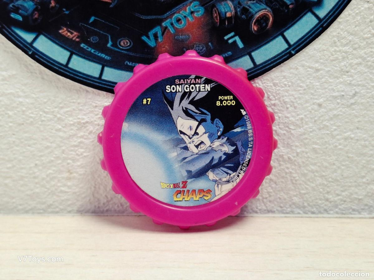 Juegos antiguos: Tazo Son Goten N&ordm; 7 Dragon Ball Z Chaps