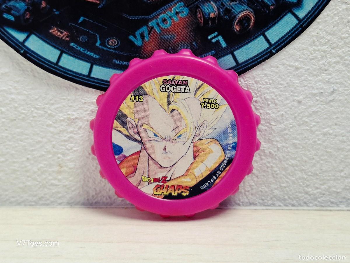 Juegos antiguos: Tazo Gogeta N&ordm; 13 Dragon Ball Z Chaps