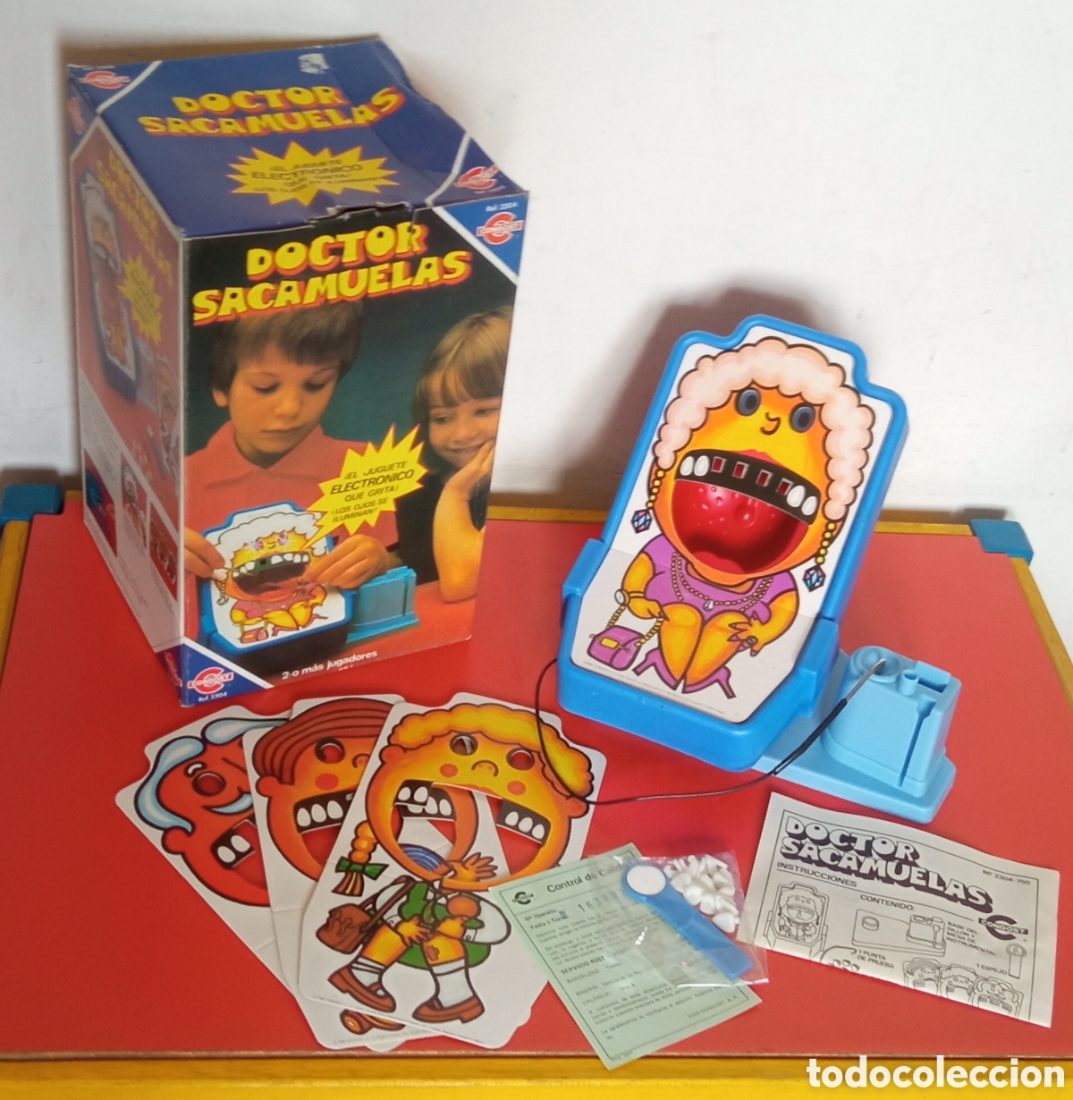 Juegos antiguos: DOCTOR SACAMUELAS CON LUZ Y SONIDO.CONGOST 1983.NUEVO EN CAJA.