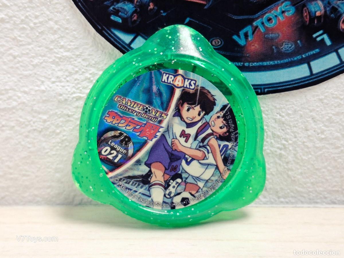 Juegos antiguos: Tazo 021 Campeones Oliver y Benji Kraks Panini 2006