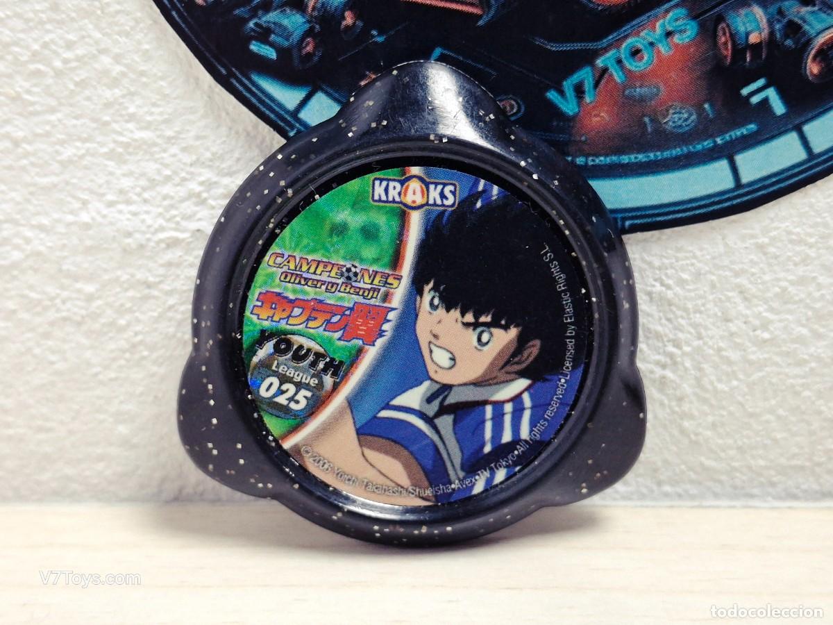 Juegos antiguos: Tazo 025 Campeones Oliver y Benji Kraks Panini 2006