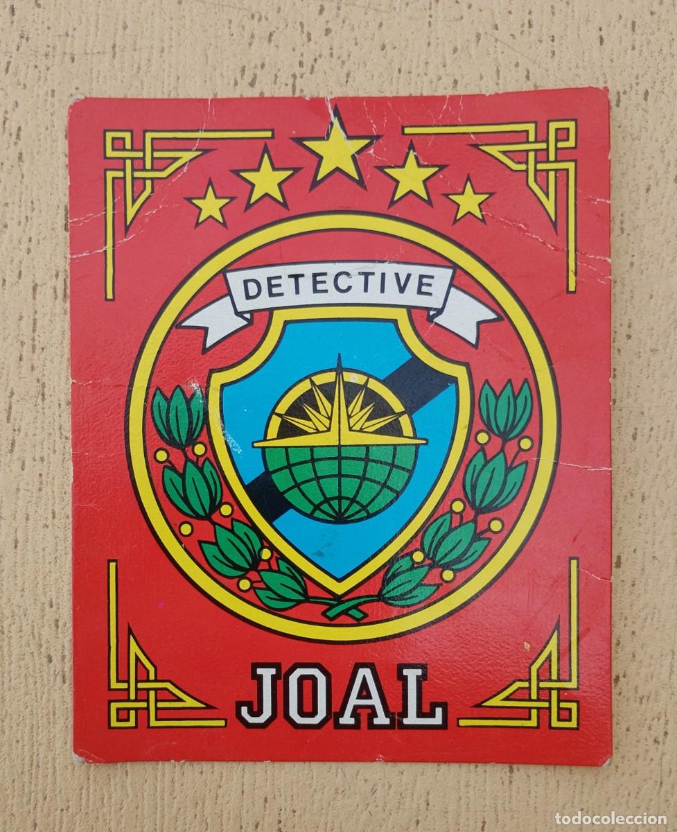 Juegos antiguos: Joal Tarjeta Detective