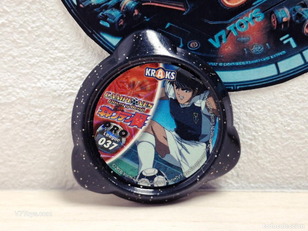 Juegos antiguos: Tazo 037 Campeones Oliver y Benji Kraks Panini 2006