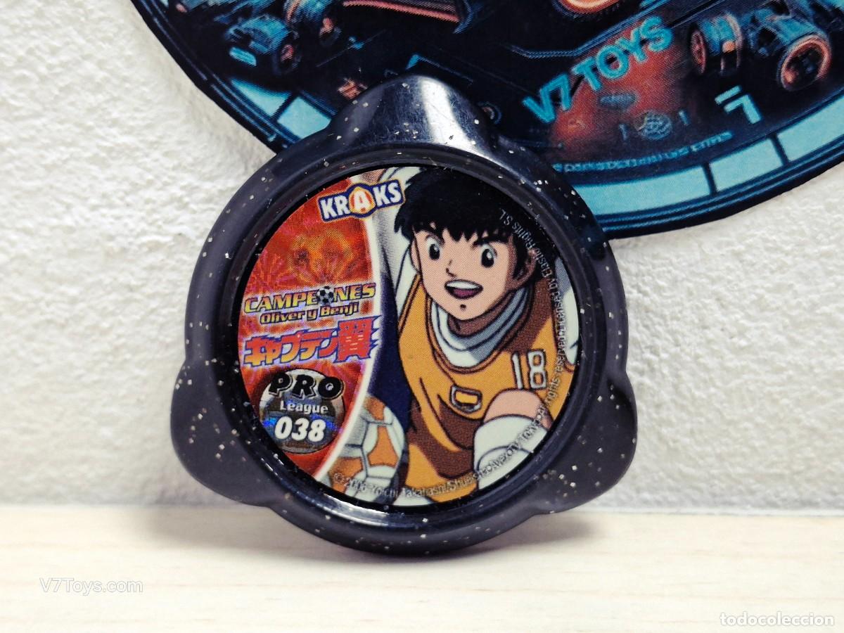 Juegos antiguos: Tazo 038 Campeones Oliver y Benji Kraks Panini 2006