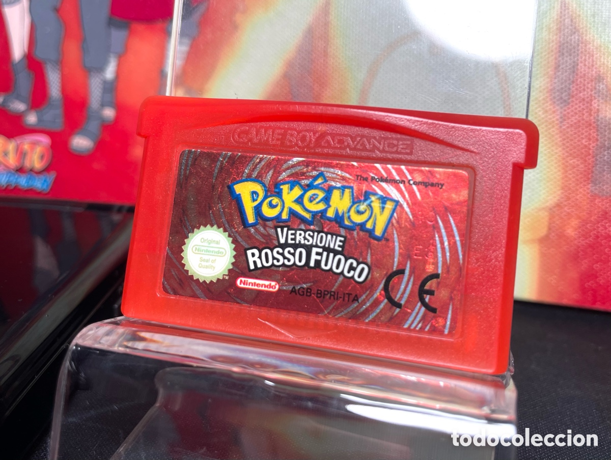 Juegos antiguos: Pok&eacute;mon Edici&oacute;n Rojo Fuego (Game Boy Advance) &ndash; Original
