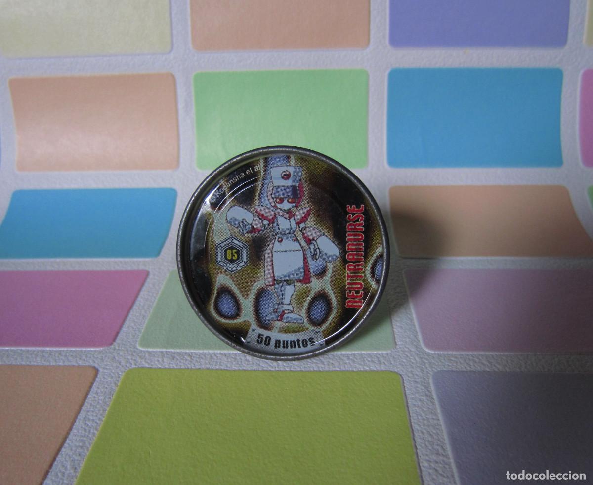 Juegos antiguos: TAZOSTAZOS METAL RAPPERS MEDABOTS BOLLICAO TAZO N&ordm; 5