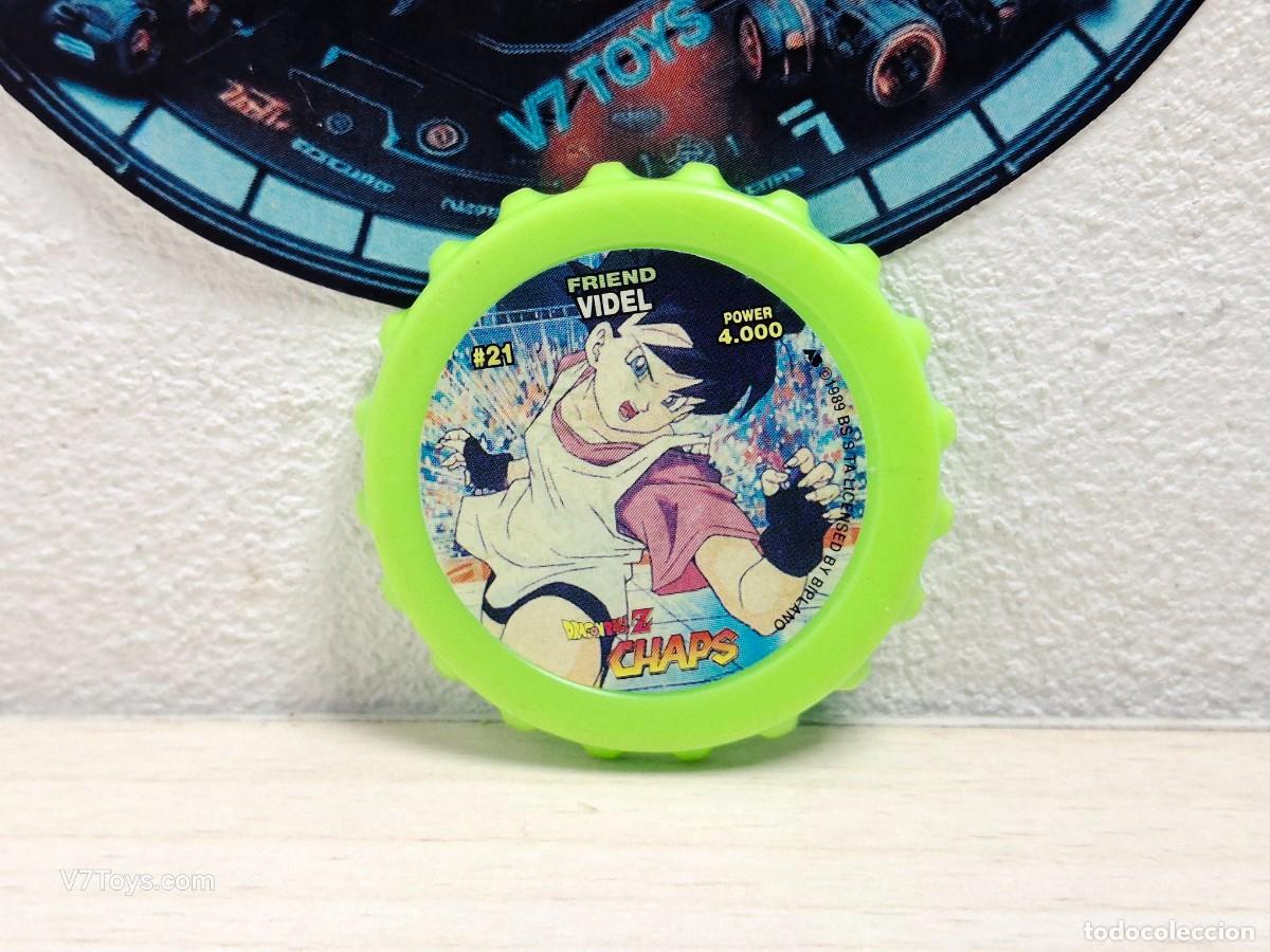 Juegos antiguos: Tazo Videl N&ordm; 21 Dragon Ball Z Chaps