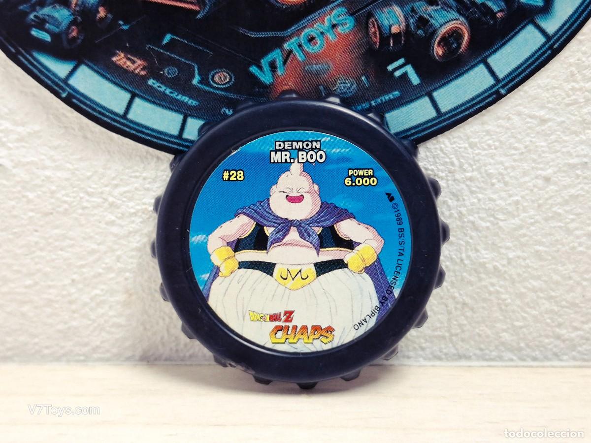 Juegos antiguos: Tazo Mr. Boo N&ordm; 28 Dragon Ball Z Chaps