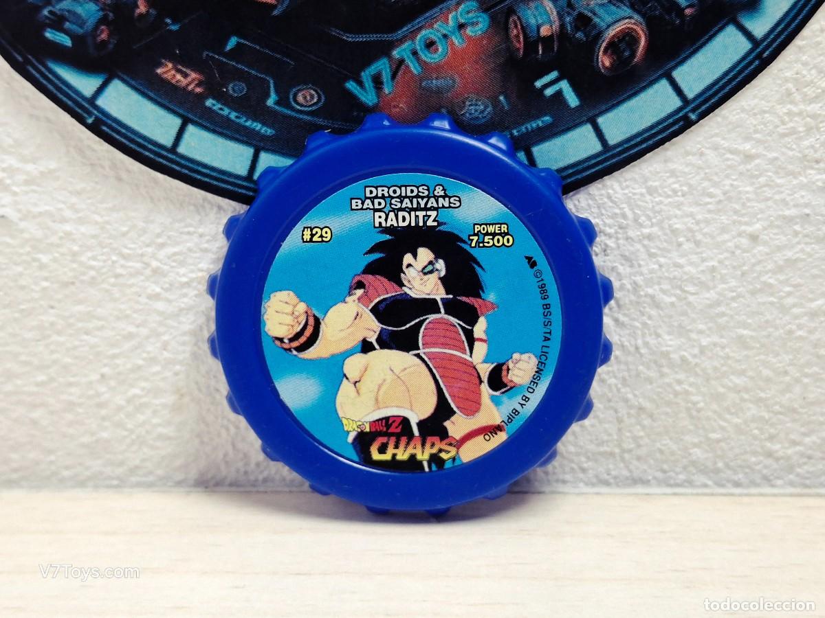 Juegos antiguos: Tazo Raditz N&ordm; 29 Dragon Ball Z Chaps