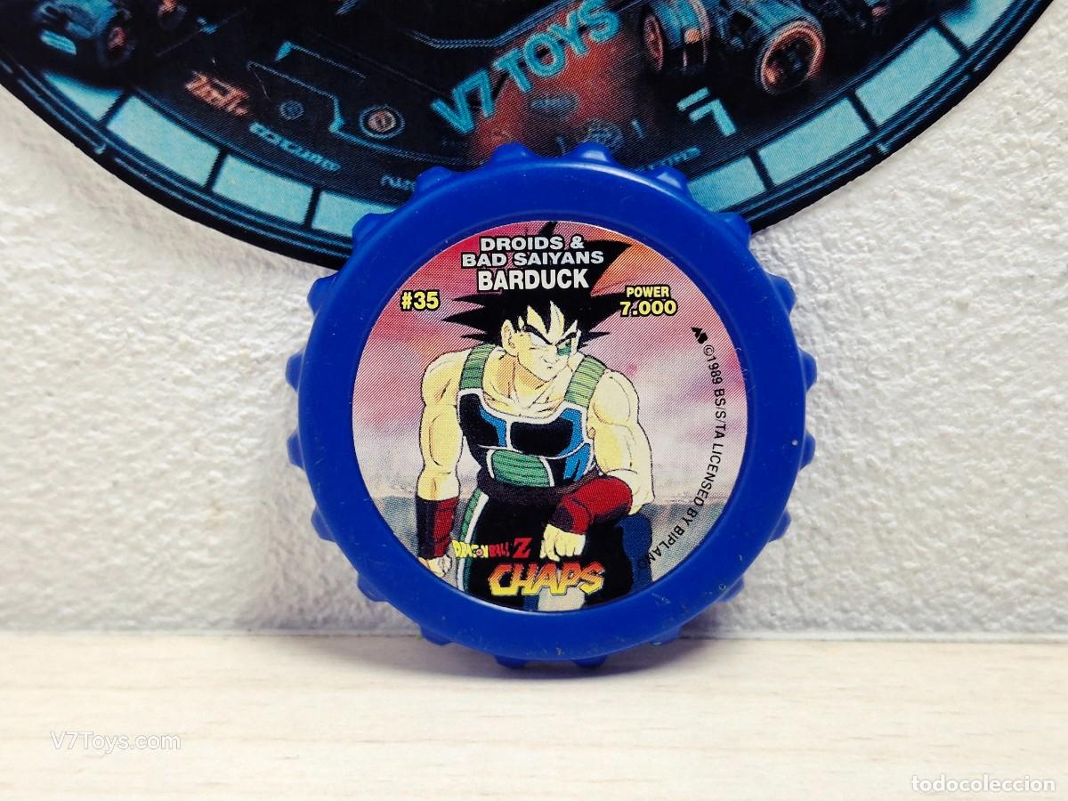Juegos antiguos: Tazo Bardock N&ordm; 35 Dragon Ball Z Chaps