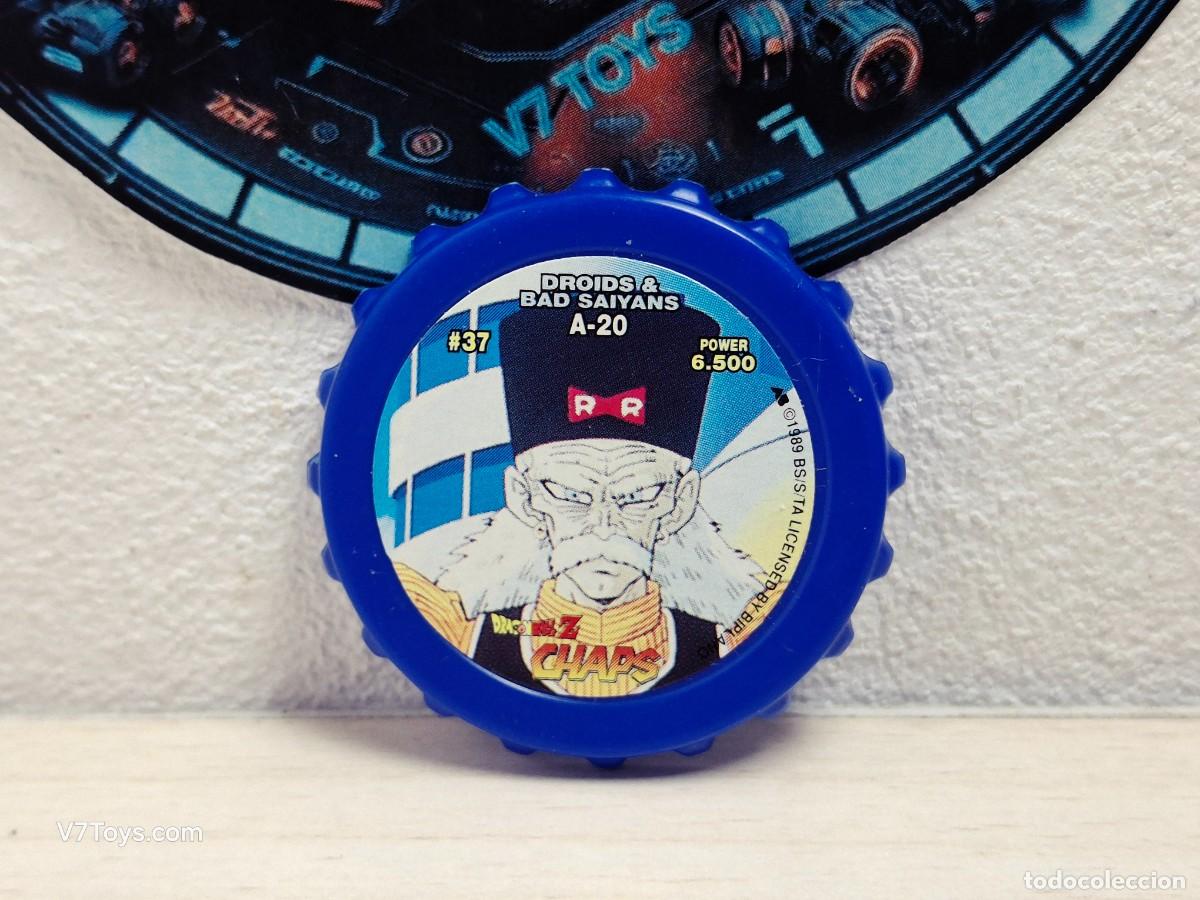 Juegos antiguos: Tazo Dr. Gero A 20 N&ordm; 37 Dragon Ball Z Chaps