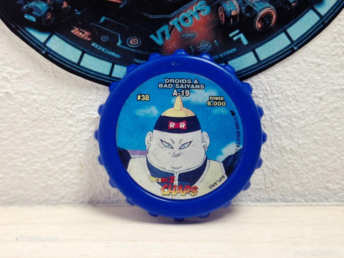 Juegos antiguos: Tazo A 19 N&ordm; 38 Dragon Ball Z Chaps