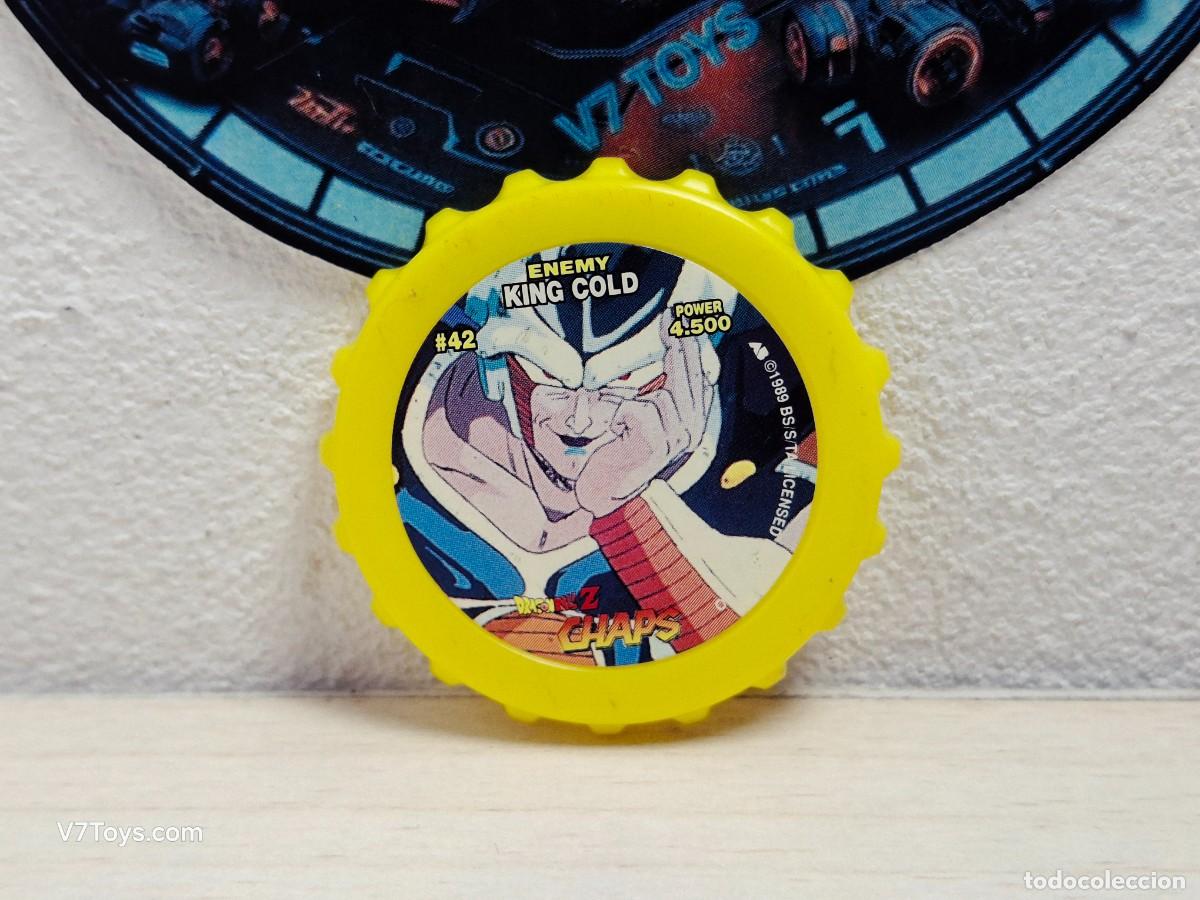 Juegos antiguos: Tazo King Cold N&ordm; 42 Dragon Ball Z Chaps