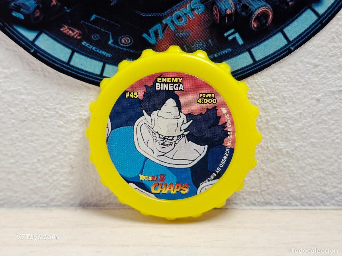 Juegos antiguos: Tazo Binega N&ordm; 45 Dragon Ball Z Chaps