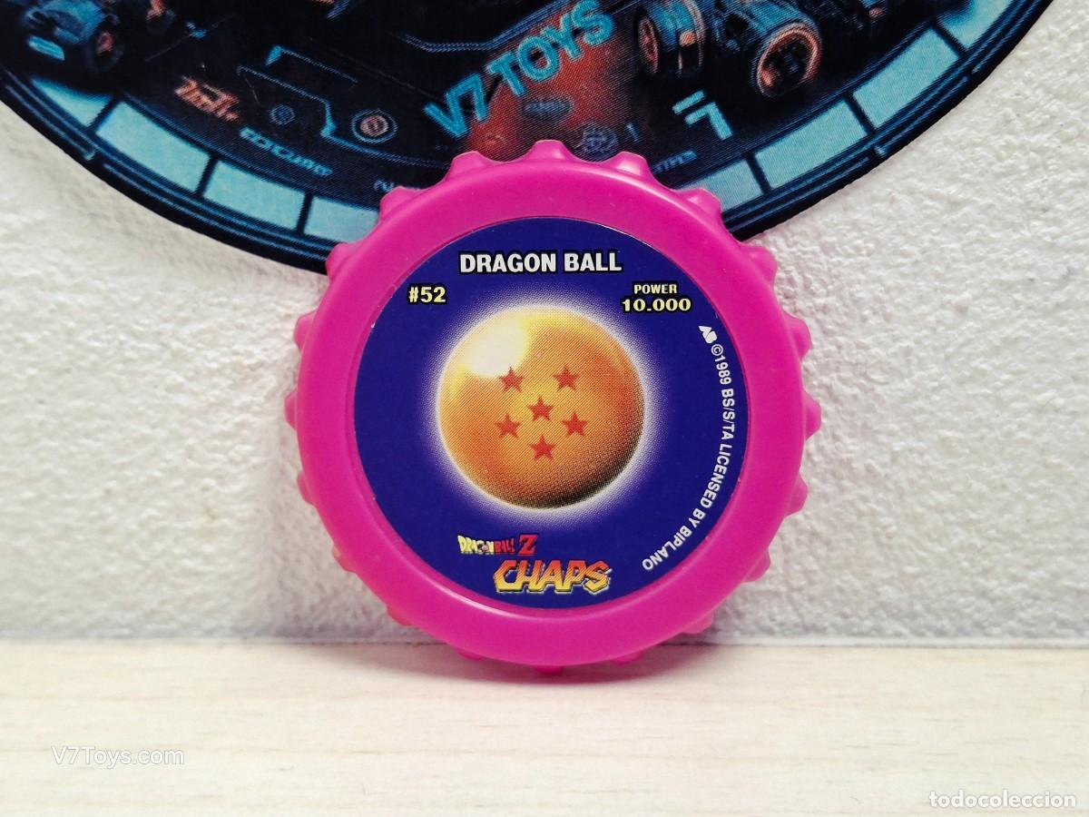 Juegos antiguos: Tazo Bola de Drag&oacute;n 6 Estrellas N&ordm; 52 Dragon Ball Z Chaps