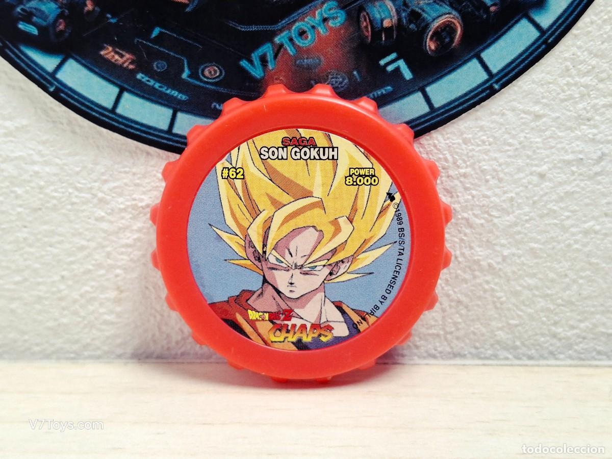 Juegos antiguos: Tazo Goku SSJ N&ordm; 62 Dragon Ball Z Chaps