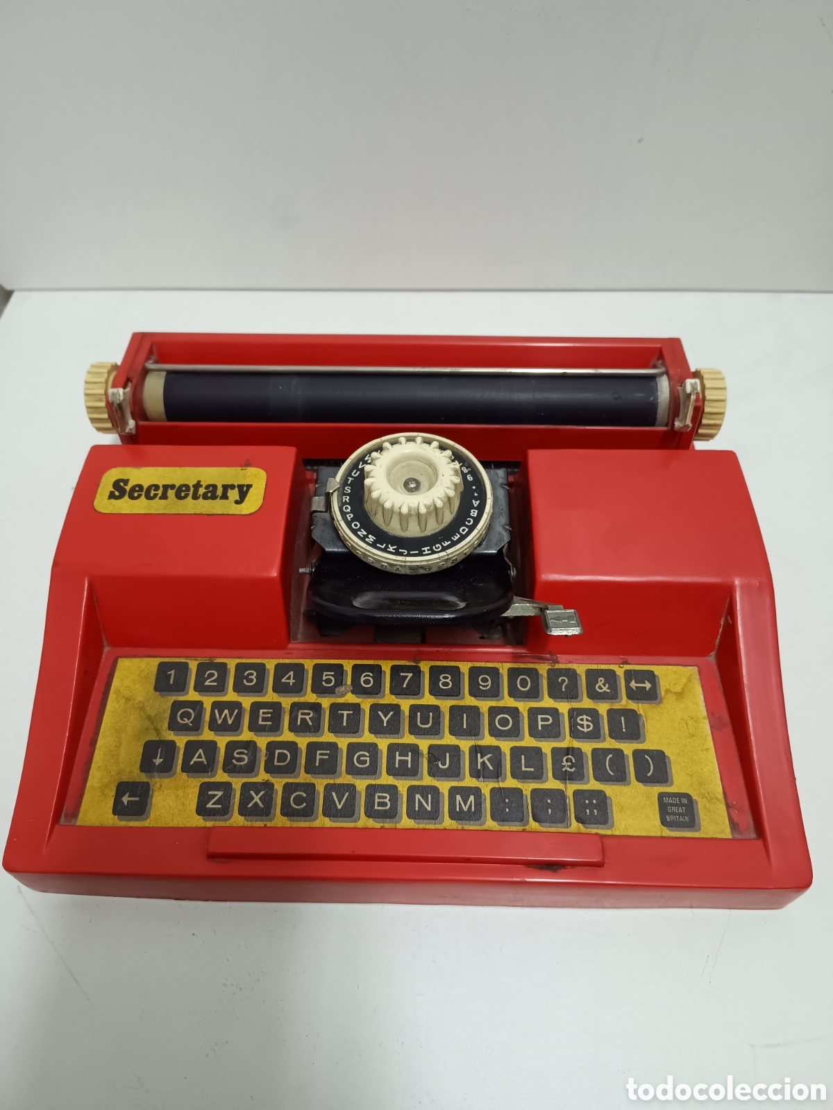 Juegos antiguos: M&Aacute;QUINA DE ESCRIBIR (CREO QUE METTOY) - SECRETARY - A&Ntilde;OS 1970 - TOY TYPEWRITER - GREAT BRITAIN