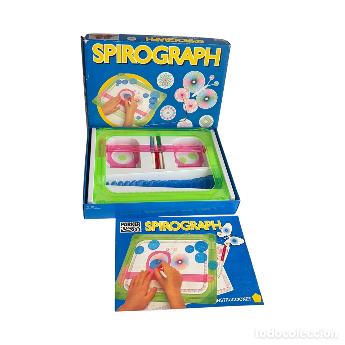 Juegos antiguos: Juego Spirograph de Parker Completo