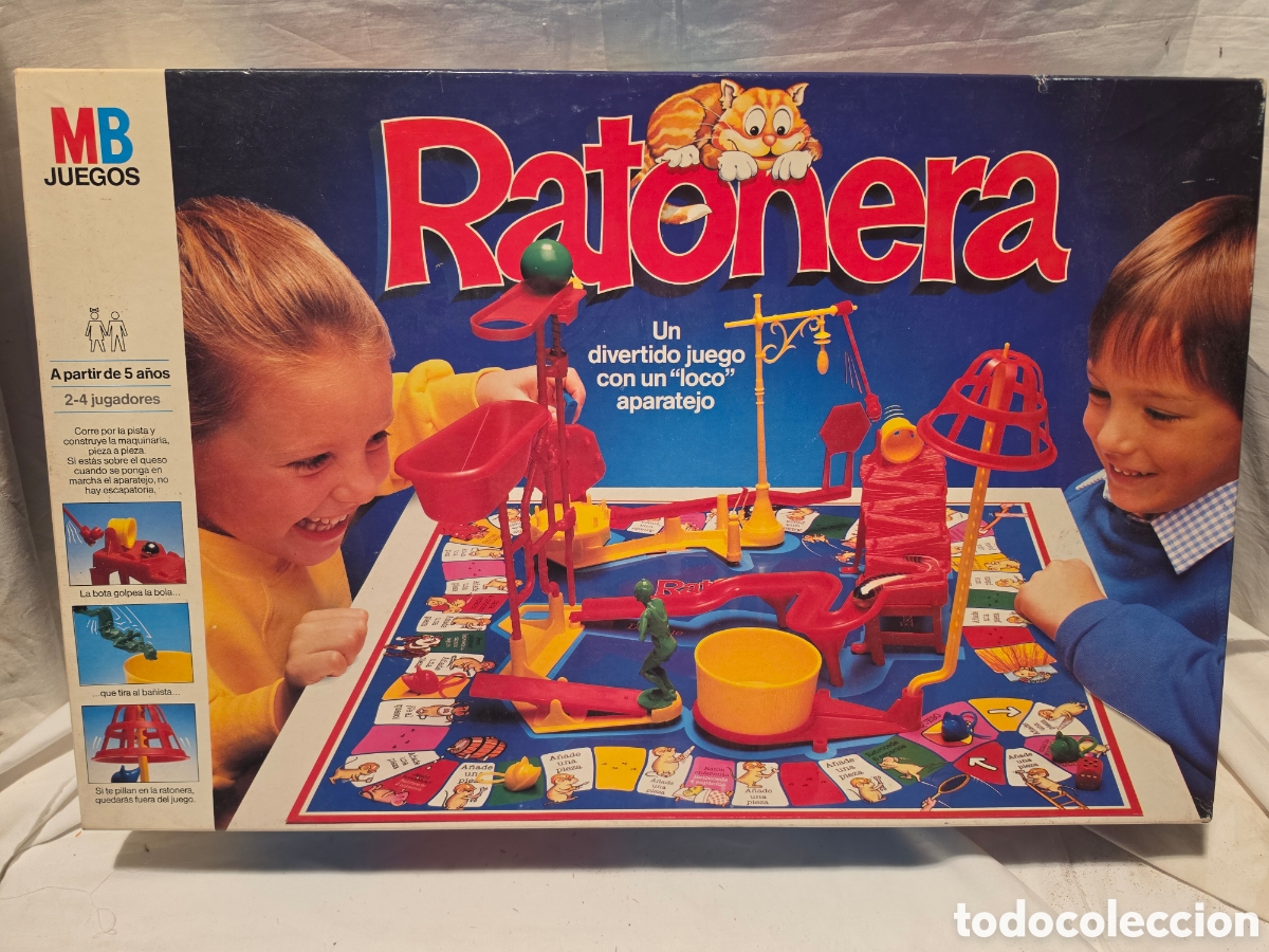 Juegos antiguos: RATONERA. MB. JUEGO A&Ntilde;OS 90. COMPLETO.
