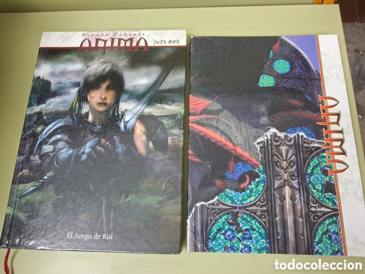 Juegos antiguos: LIBRO JUEGO DE ROL ANIMA BEYOND FANTASY + PANTALLA DEL DIRECTOR EN ESPA&Ntilde;OL