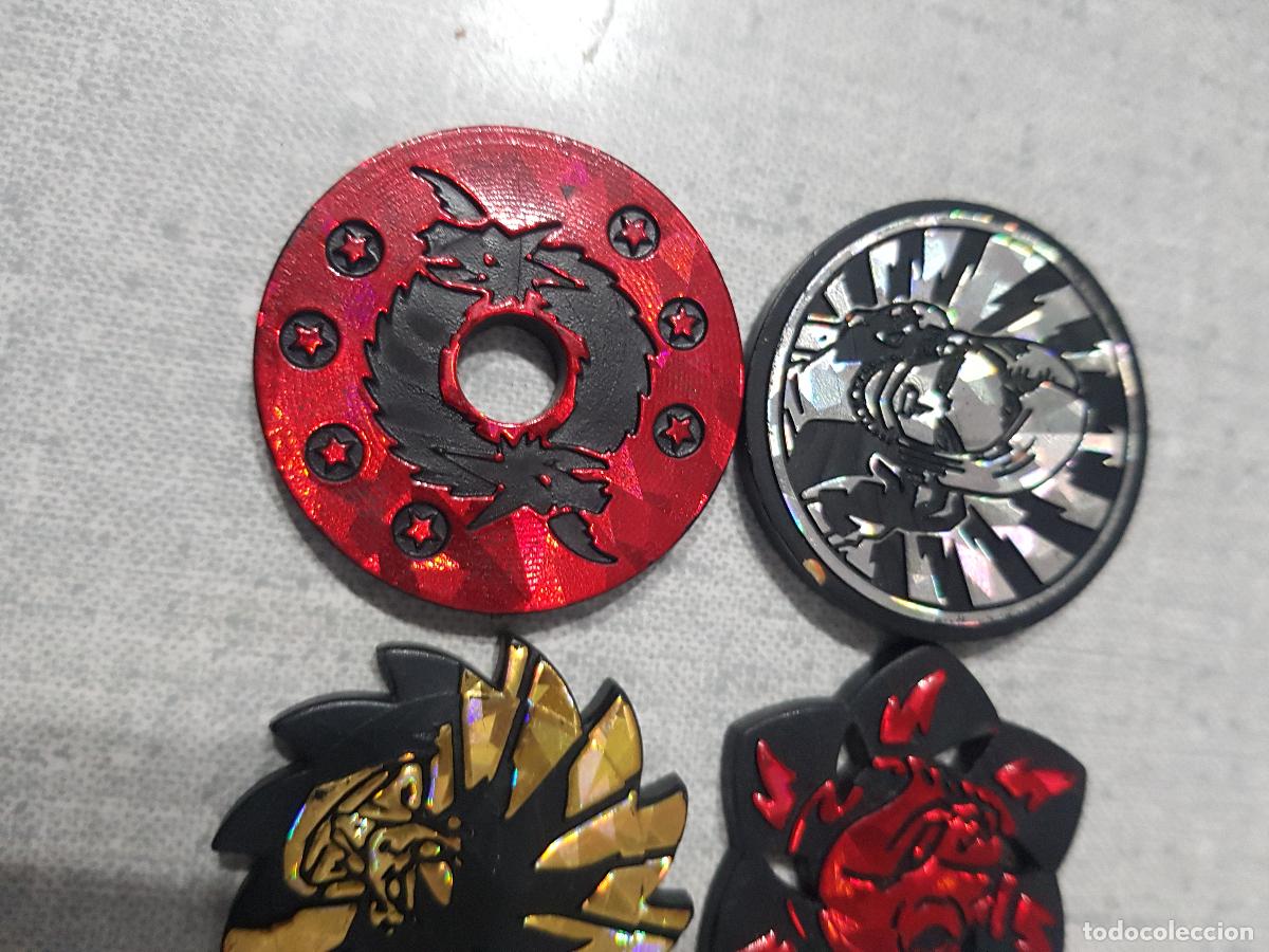 Juegos antiguos: 4 TAZOS VARIADOS DE DIVERSOS POKEMON - Foto 5