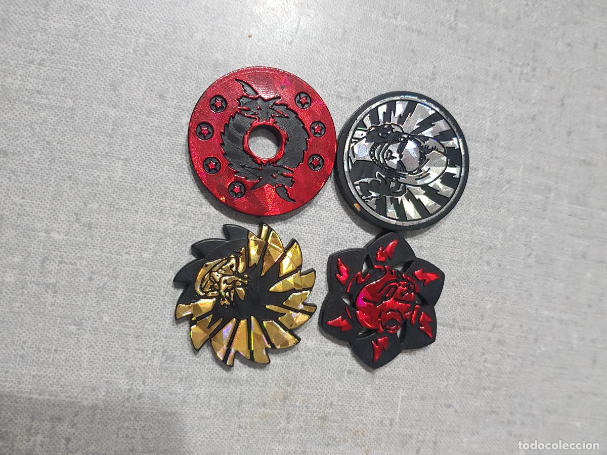 Juegos antiguos: 4 TAZOS VARIADOS DE DIVERSOS POKEMON - Foto 1