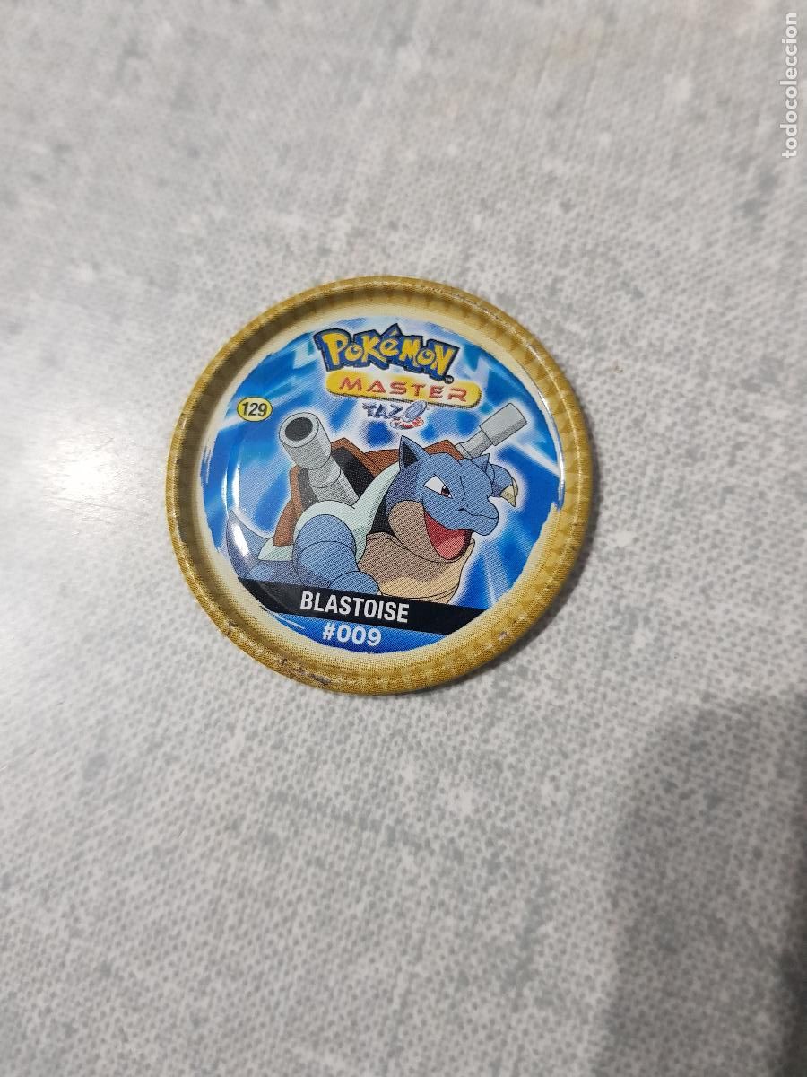 Juegos antiguos: POKEMON MASTER TAZO METALICO N&ordm;129