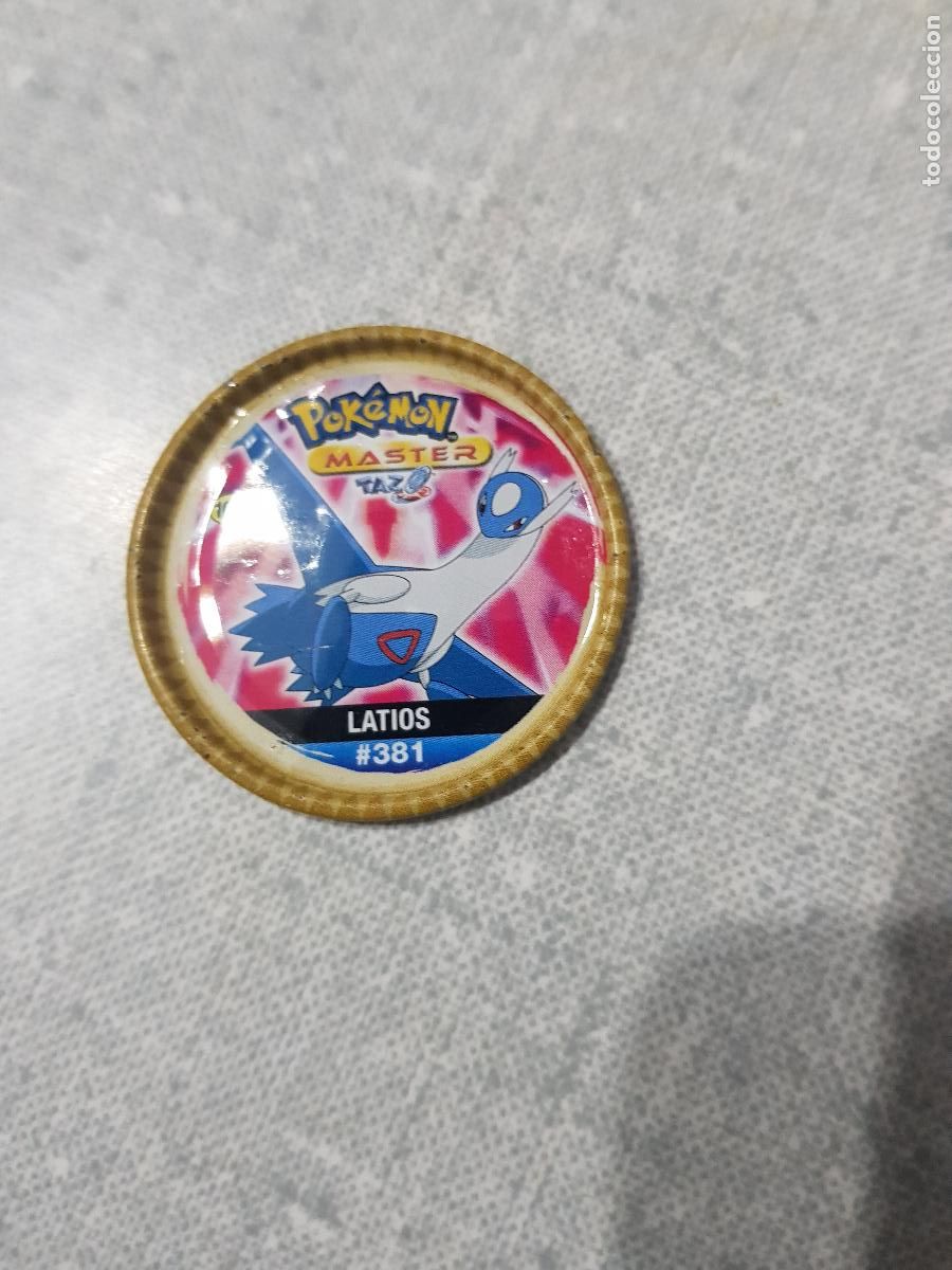 Juegos antiguos: POKEMON MASTER TAZO METALICO N&ordm;165