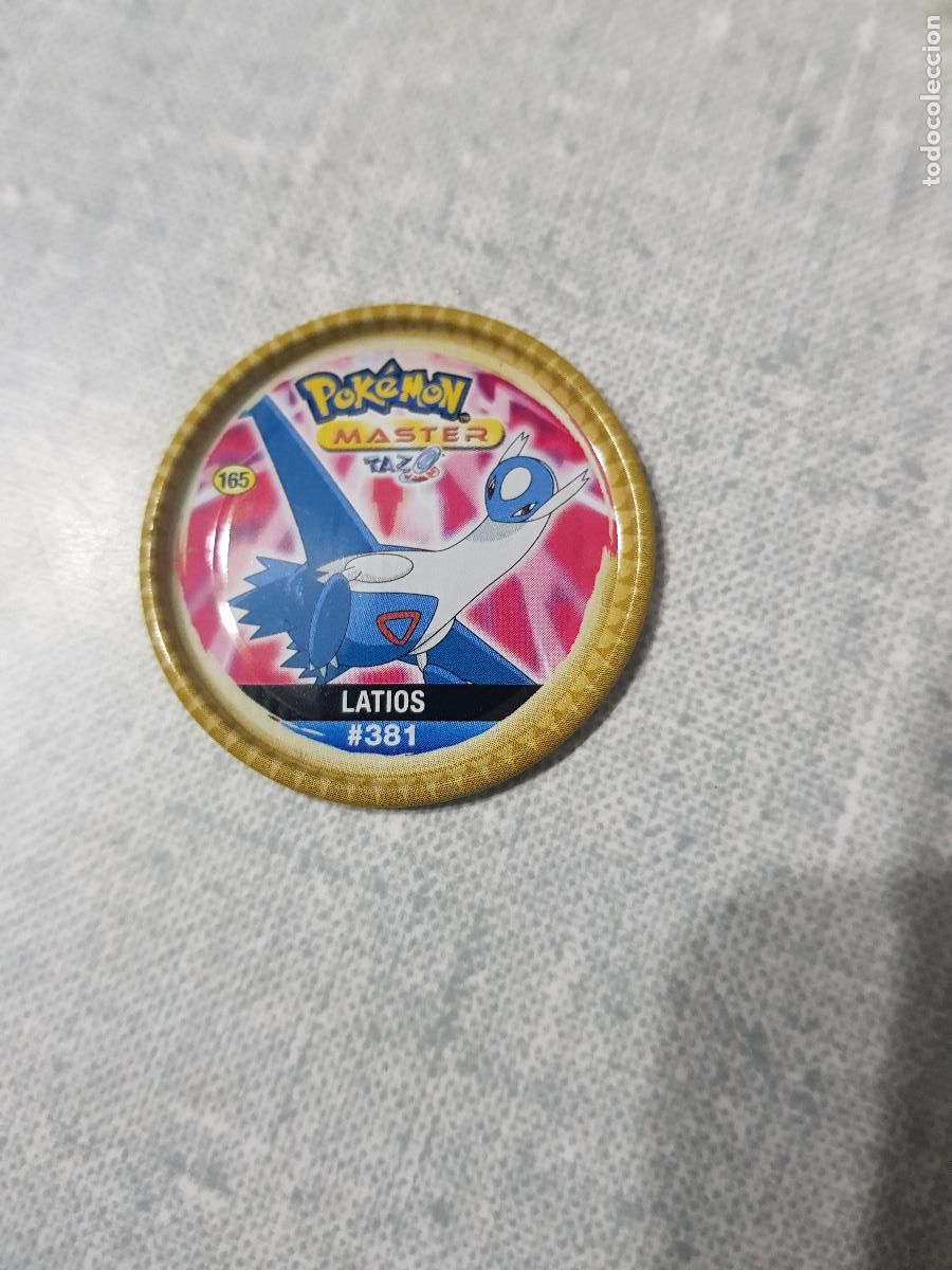 Juegos antiguos: POKEMON MASTER TAZO METALICO N&ordm;165