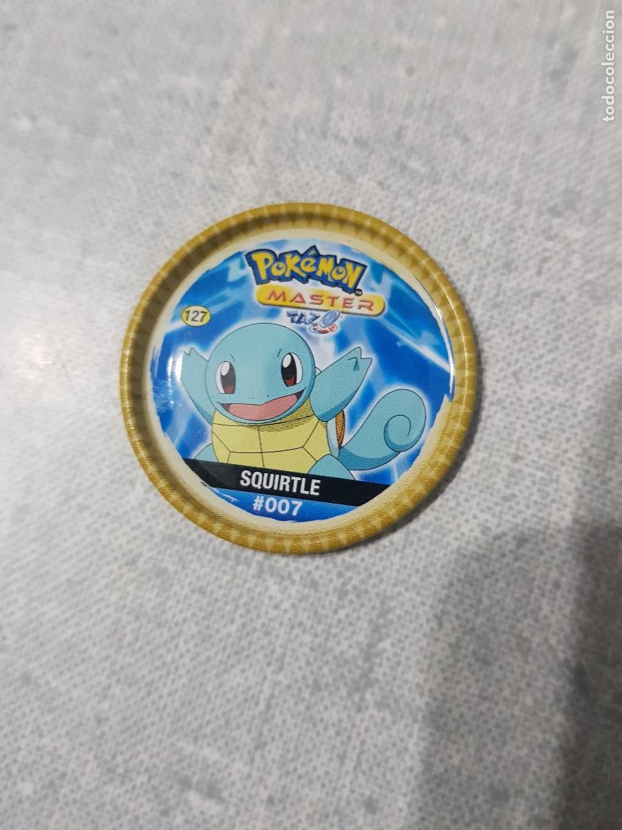 Juegos antiguos: POKEMON MASTER TAZO METALICO N&ordm;127