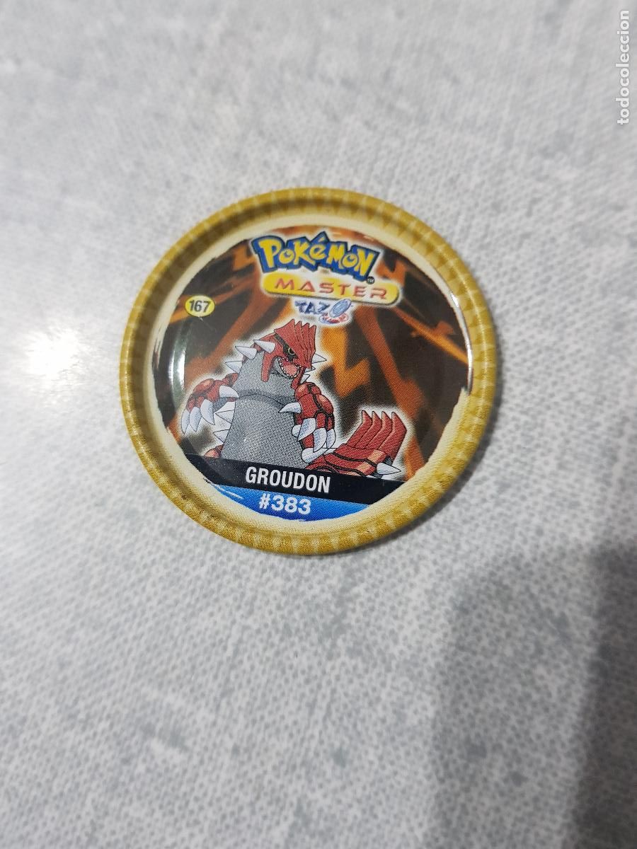 Juegos antiguos: POKEMON MASTER TAZO METALICO N&ordm;167