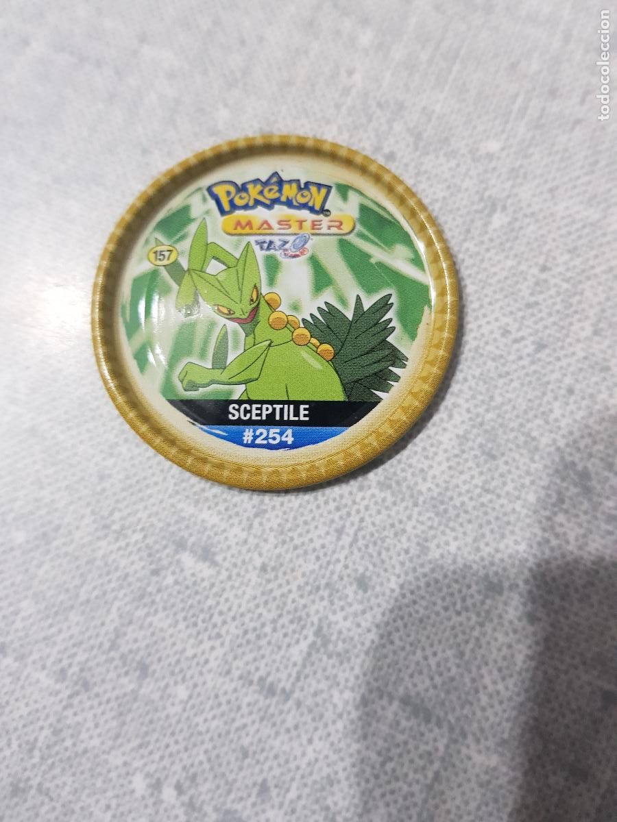 Juegos antiguos: POKEMON MASTER TAZO METALICO N&ordm;157