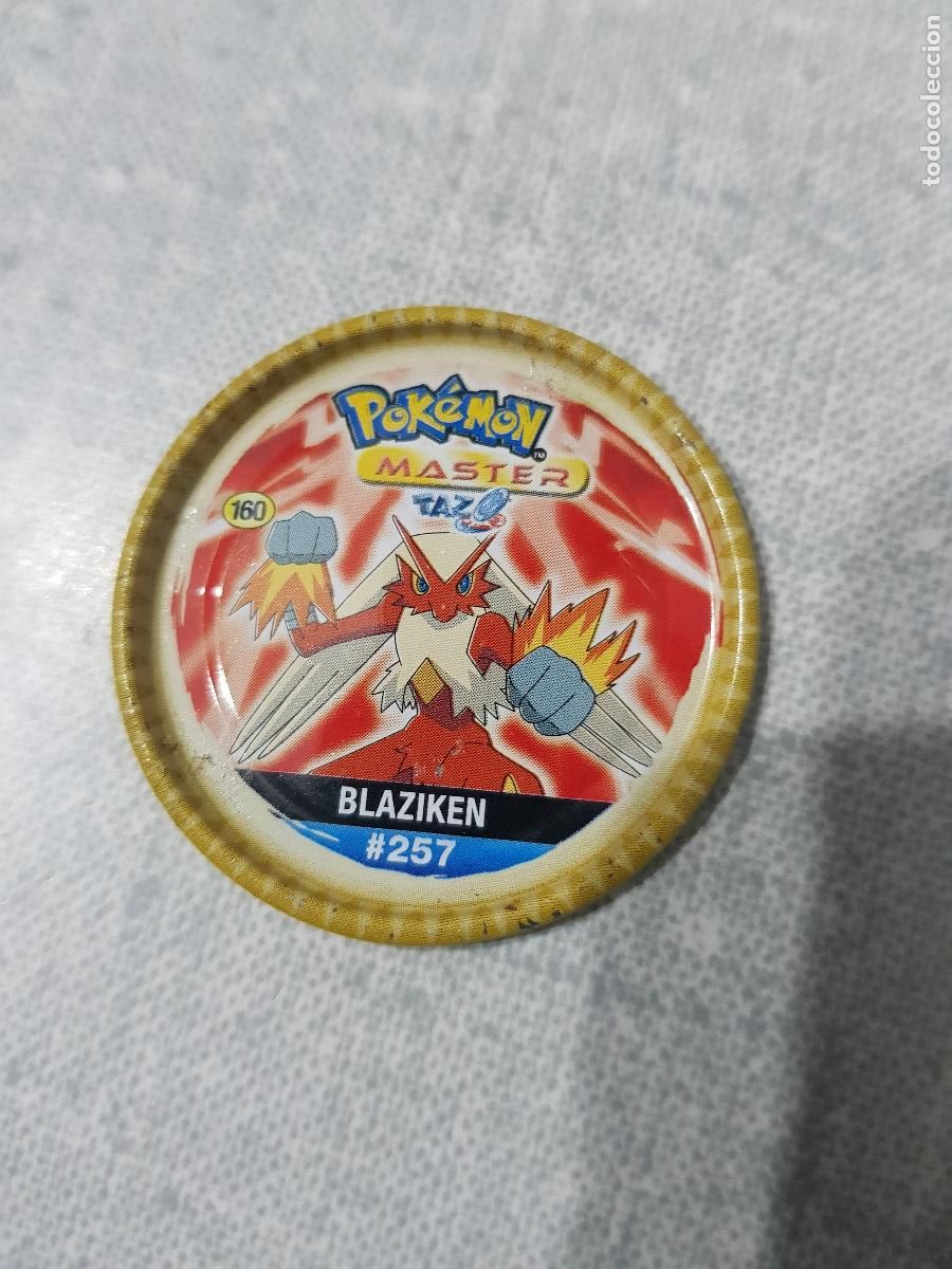 Juegos antiguos: POKEMON MASTER TAZO METALICO N&ordm;160