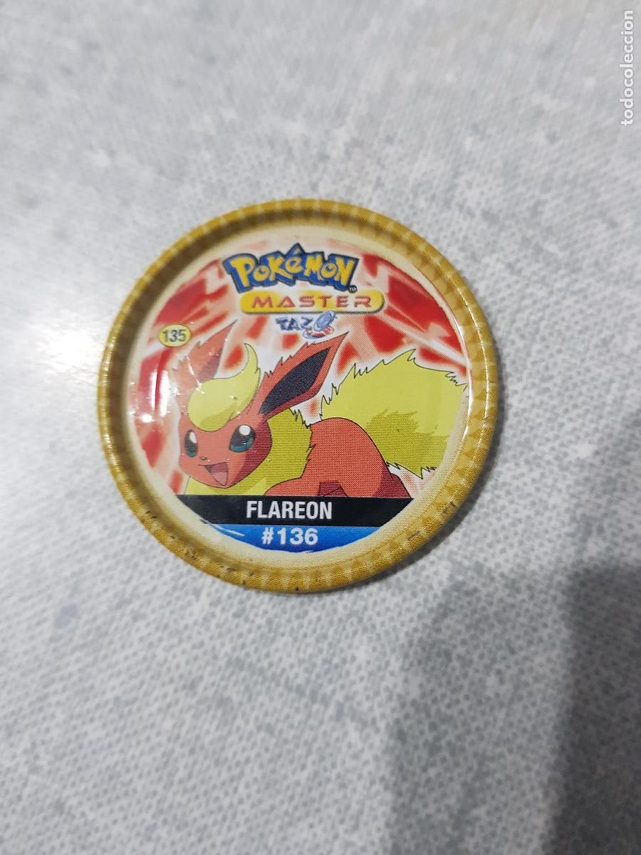 Juegos antiguos: POKEMON MASTER TAZO METALICO N&ordm;135