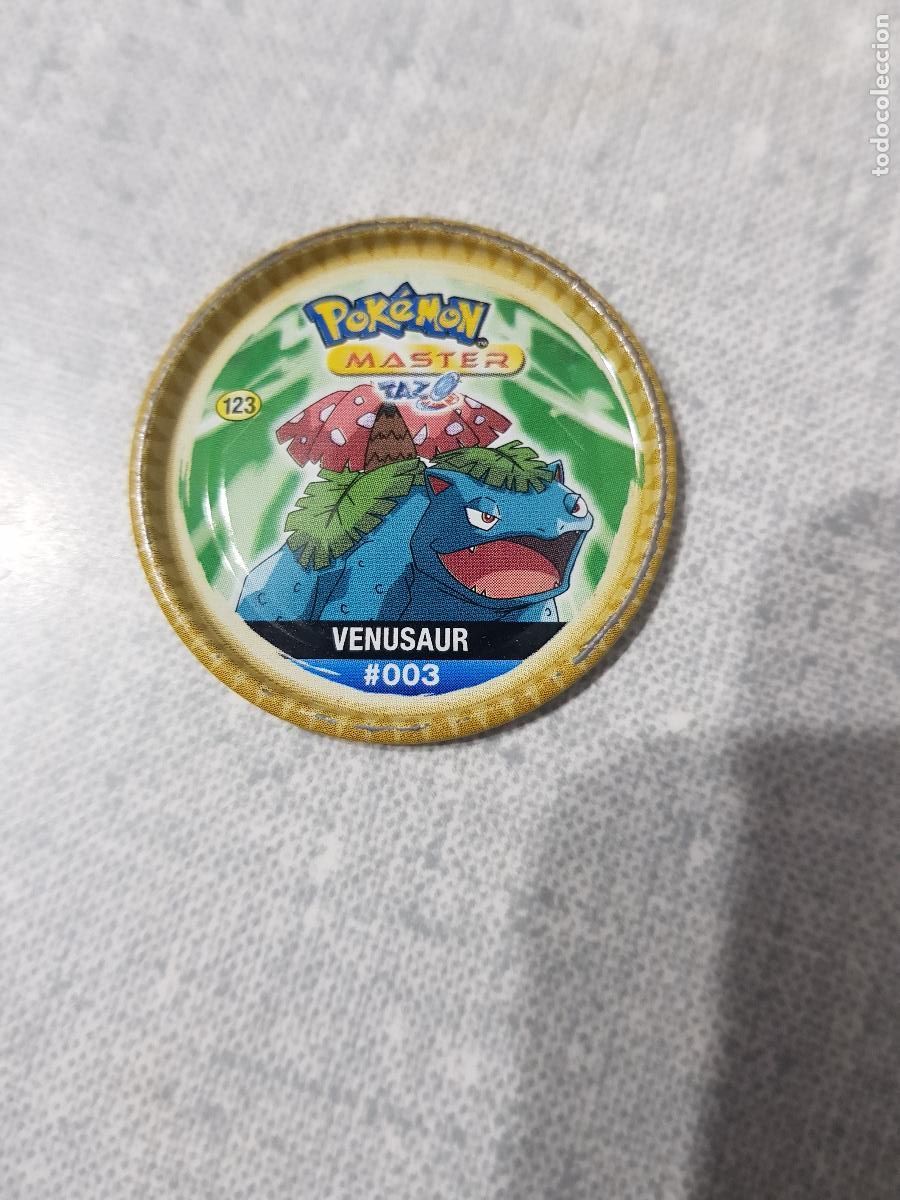 Juegos antiguos: POKEMON MASTER TAZO METALICO N&ordm;123