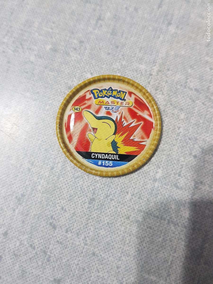 Juegos antiguos: POKEMON MASTER TAZO METALICO N&ordm;143