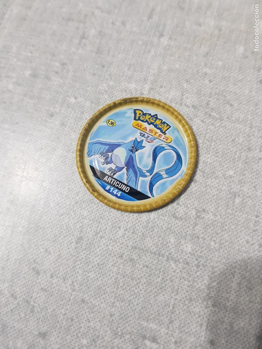 Juegos antiguos: POKEMON MASTER TAZO METALICO N&ordm;136