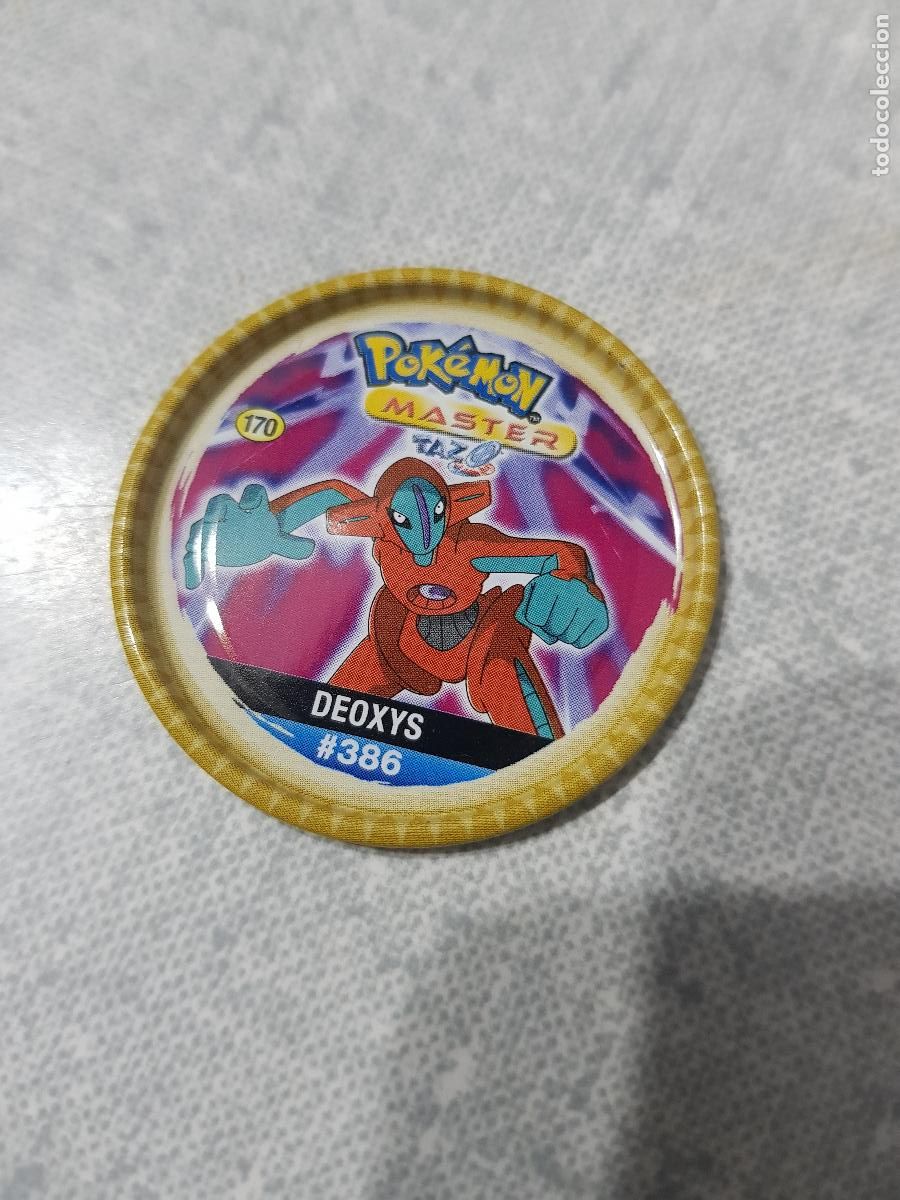 Juegos antiguos: POKEMON MASTER TAZO METALICO N&ordm;170